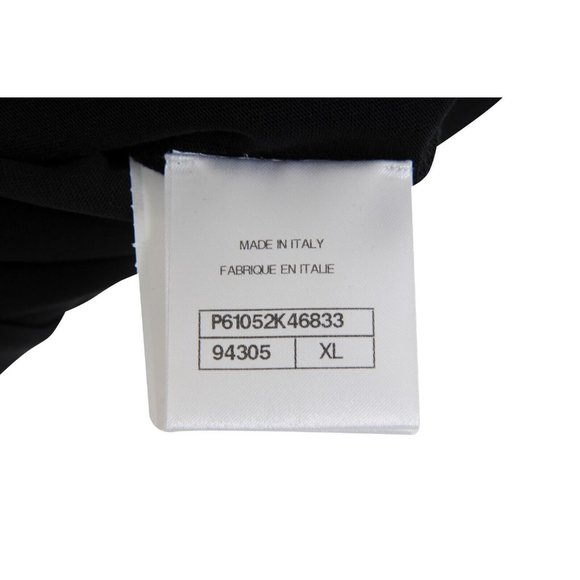 Chanel Pharrell Mens T Shirt XL Black Sequence Coco Logo Cotton Short Sleeve - Picture 7 of 10